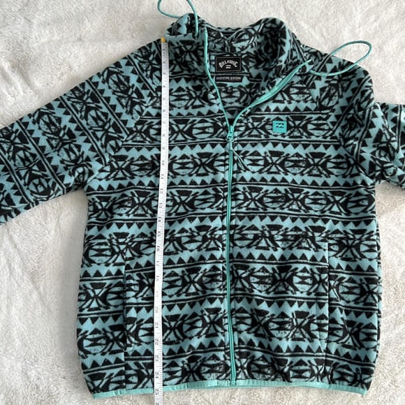 Billabong full zip fleece. NWOT. Size M - Picture 4 of 6